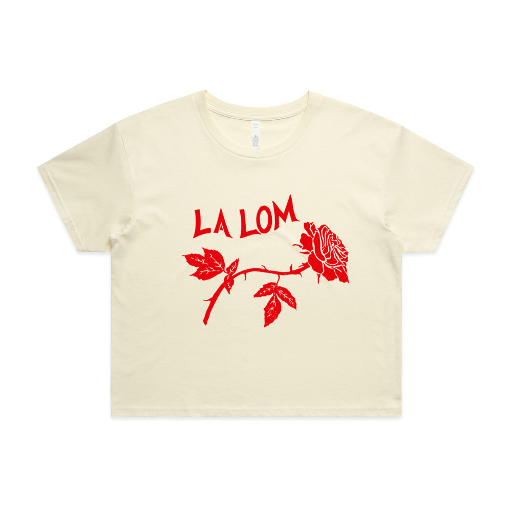 Women's Rose Crop Top