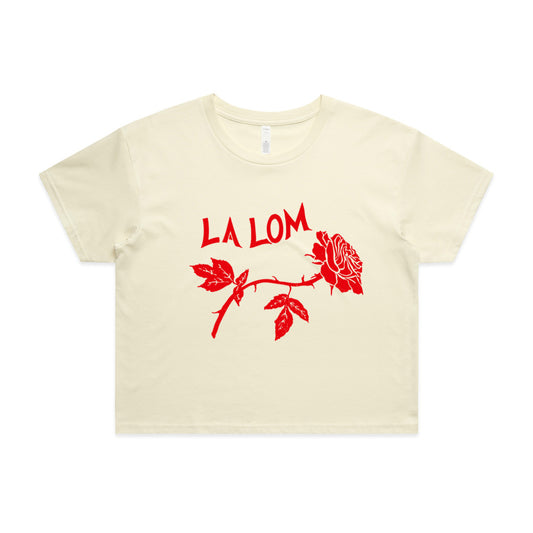 Women's Rose Crop Top